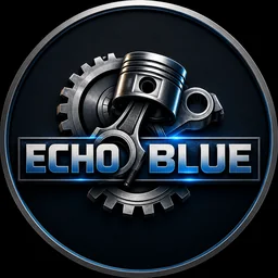 شعار Echo Blue